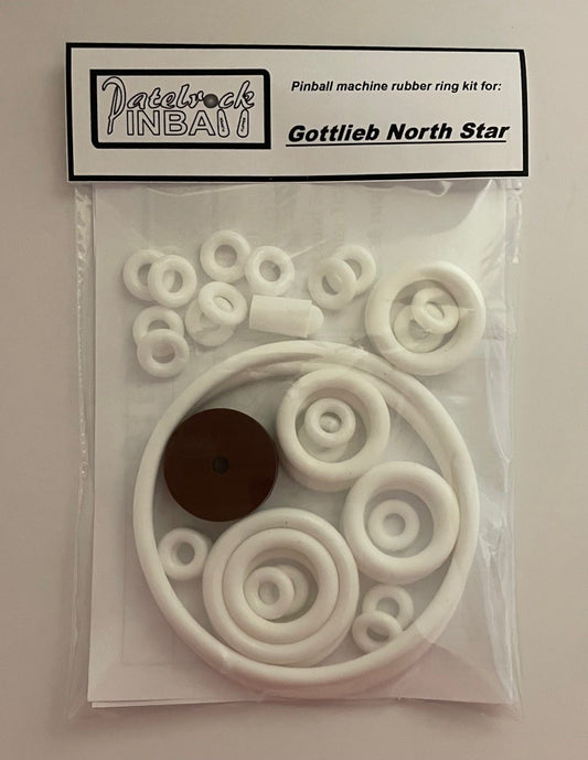 Gottlieb North Star Pinball Machine Rubber Ring Kit