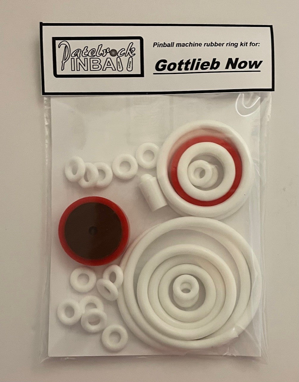 Gottlieb Now Pinball Machine Rubber Ring Kit