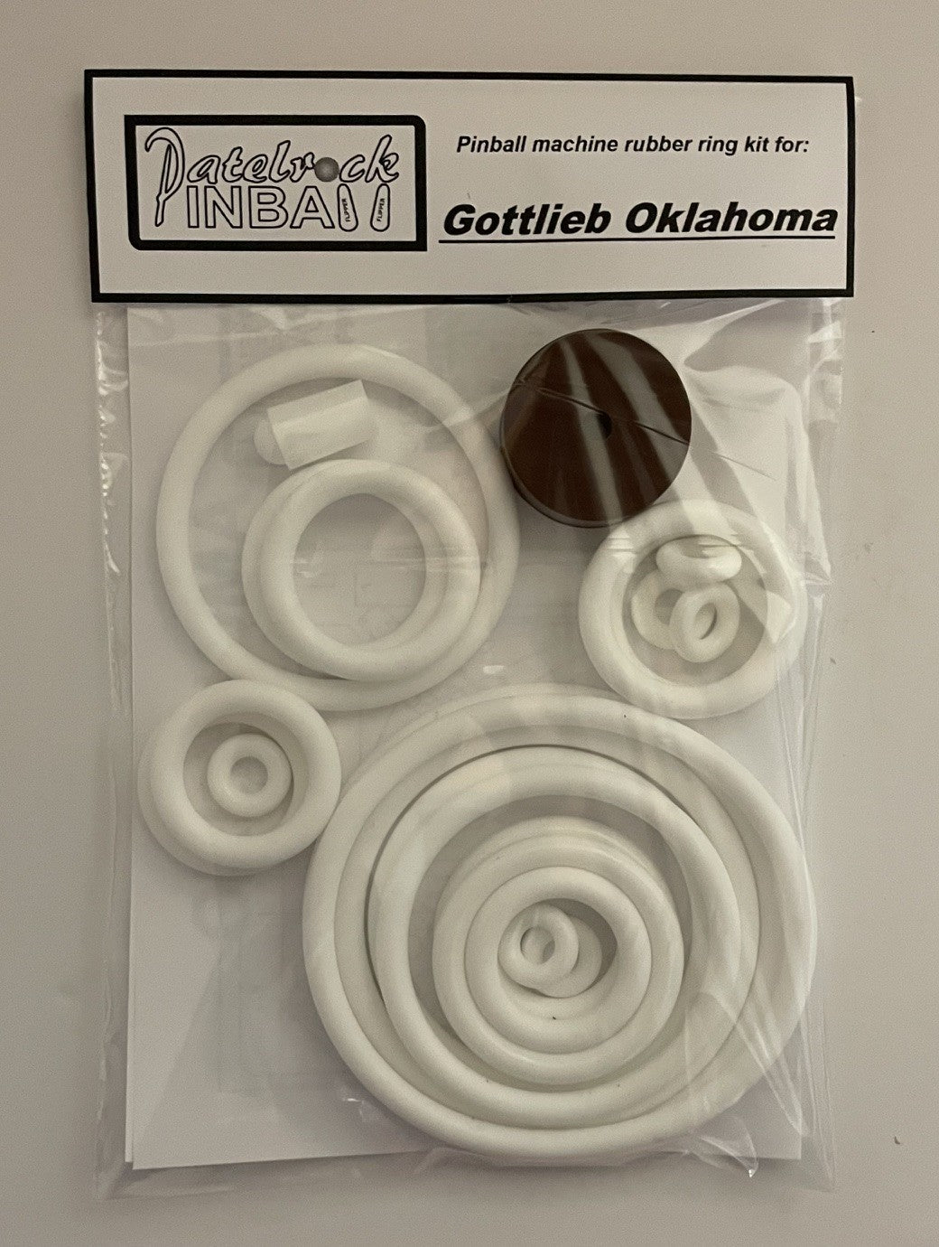 Gottlieb Oklahoma Pinball Machine Rubber Ring Kit