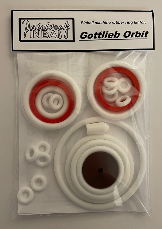 Gottlieb Orbit Pinball Machine Rubber Ring Kit
