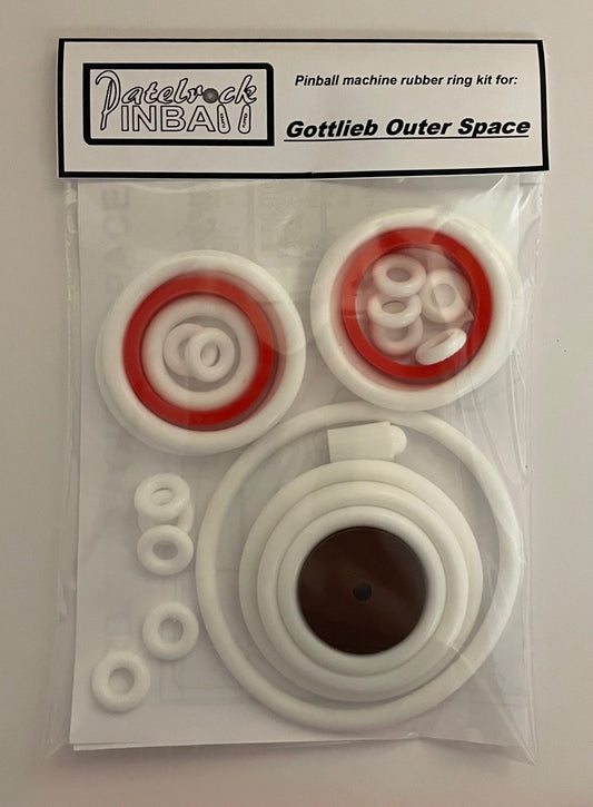 Gottlieb Outer Space Pinball Machine Rubber Ring Kit