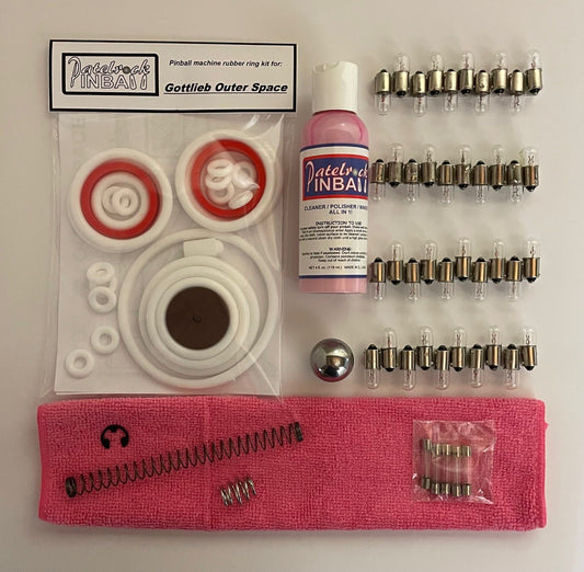Gottlieb Outer Space Pinball Machine Maintenance Kit