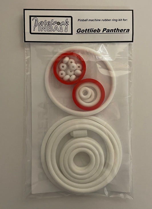 Gottlieb Panthera Pinball Machine Rubber Ring Kit