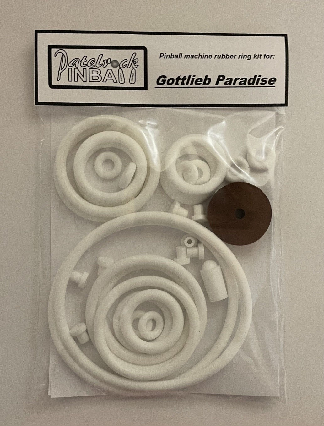 Gottlieb Paradise Pinball Machine Rubber Ring Kit