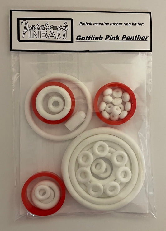 Gottlieb Pink Panther Pinball Machine Rubber Ring Kit