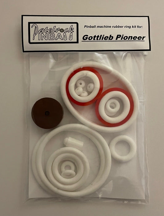 Gottlieb Pioneer Pinball Machine Rubber Ring Kit