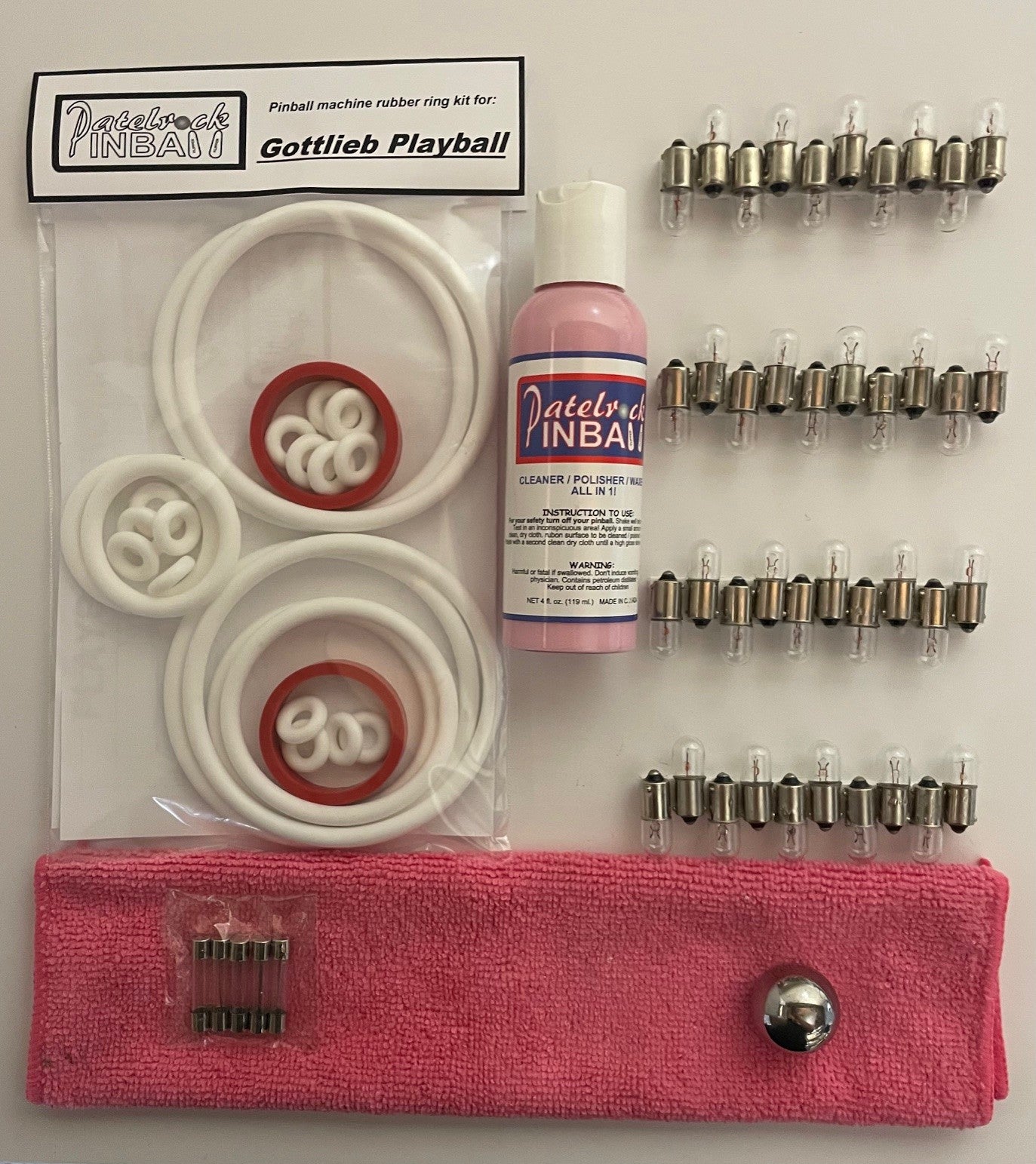 Gottlieb Playball Pinball Machine Maintenance Kit