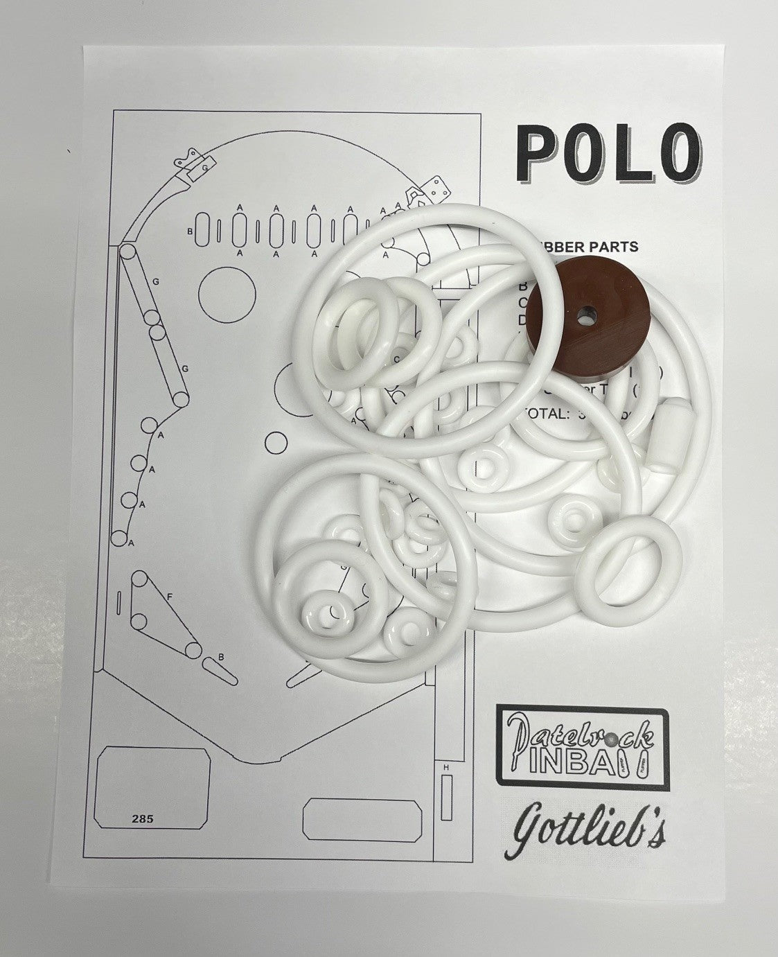 Gottlieb Polo Pinball Machine Maintenance Kit