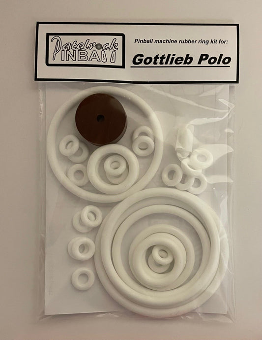 Gottlieb Polo Pinball Machine Rubber Ring Kit