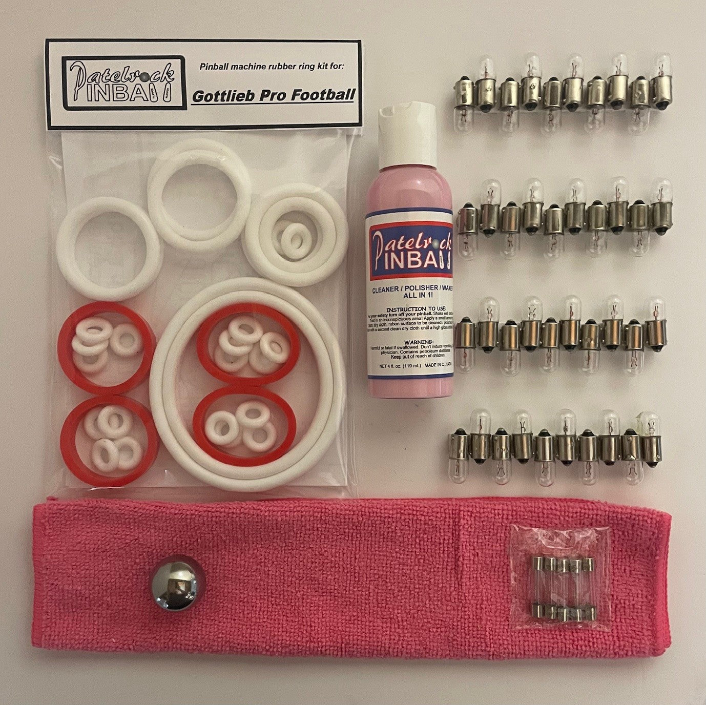 Gottlieb Pro-Football Pinball Machine Maintenance Kit