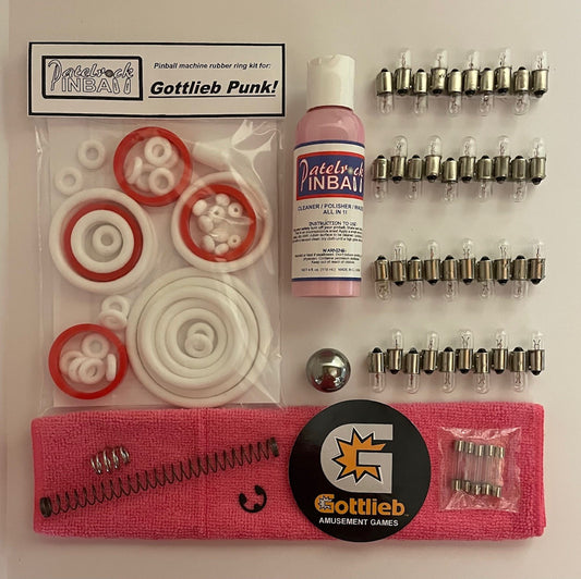 Gottlieb Punk! Pinball Machine Maintenance Kit