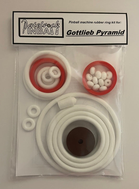 Gottlieb Pyramid Pinball Machine Rubber Ring Kit