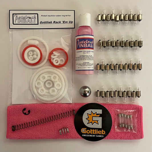 Gottlieb Rack Em' Up Pinball Machine Maintenance Kit