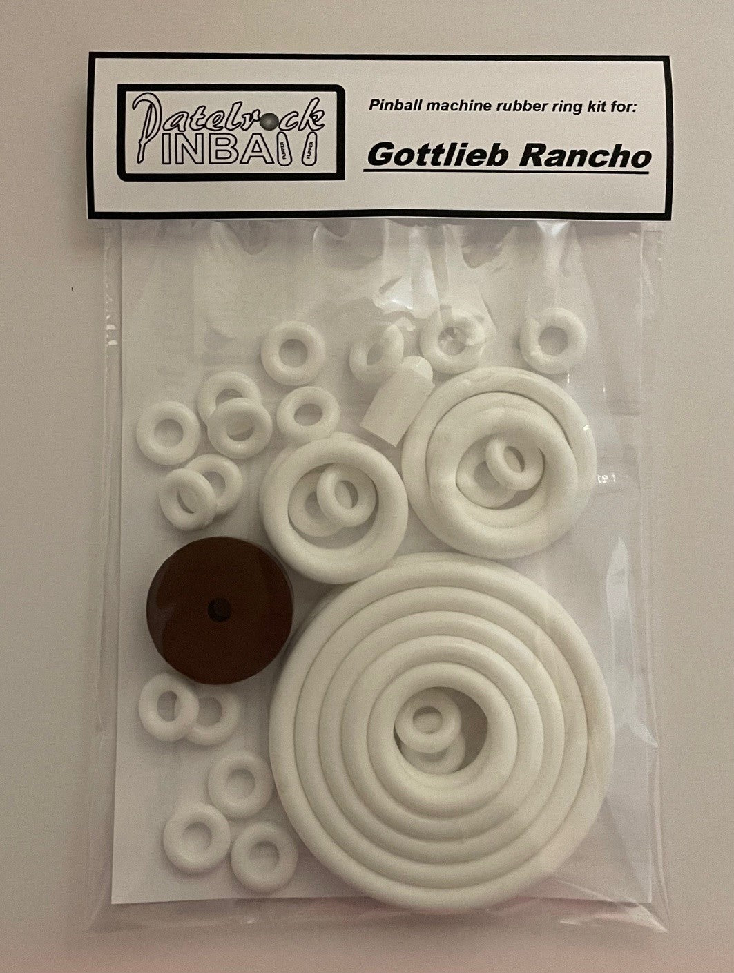 Gottlieb Rancho Pinball Machine Rubber Ring Kit