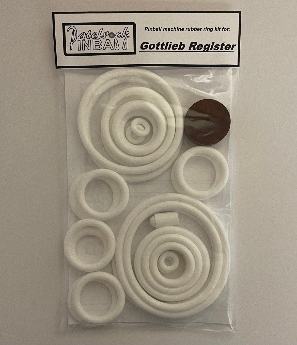 Gottlieb Register Pinball Machine Rubber Ring Kit