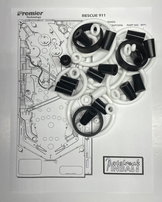 Gottlieb Rescue 911 Pinball Machine Maintenance Kit