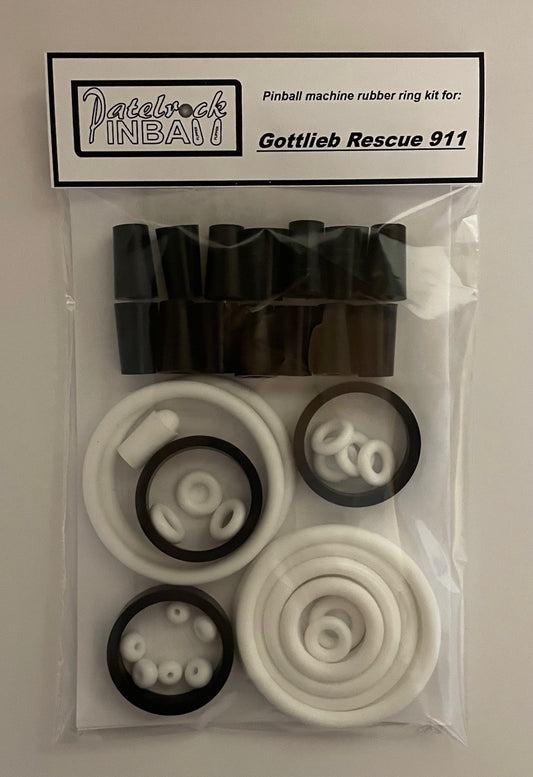 Gottlieb Rescue 911 Pinball Machine Rubber Ring Kit