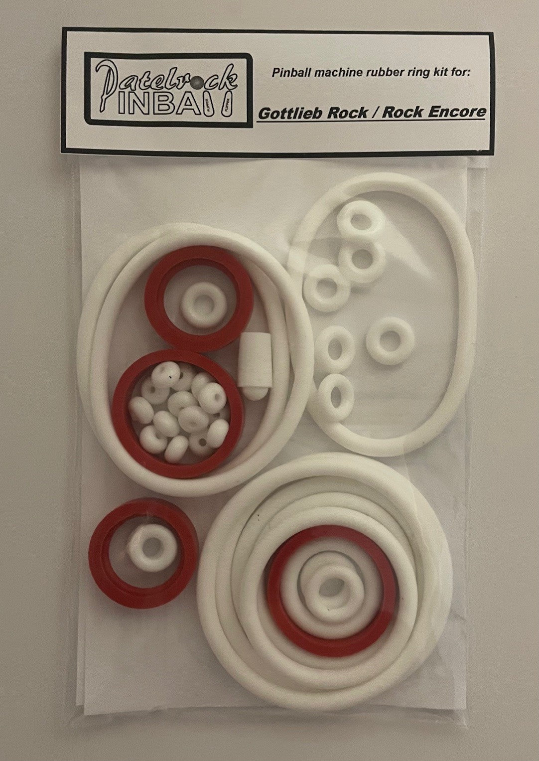 Gottlieb Rock Encore Pinball Machine Rubber Ring Kit