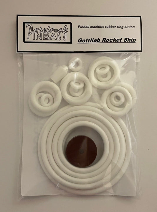 Gottlieb Rocket Ship Pinball Machine Rubber Ring Kit