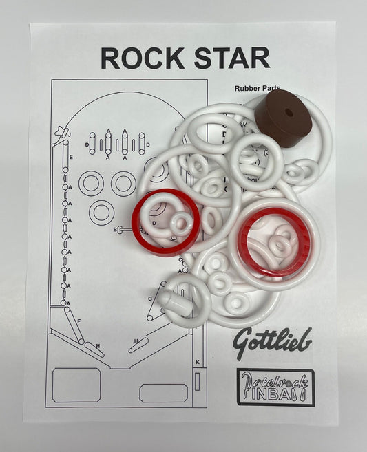 Gottlieb Rock Star Pinball Machine Maintenance Kit