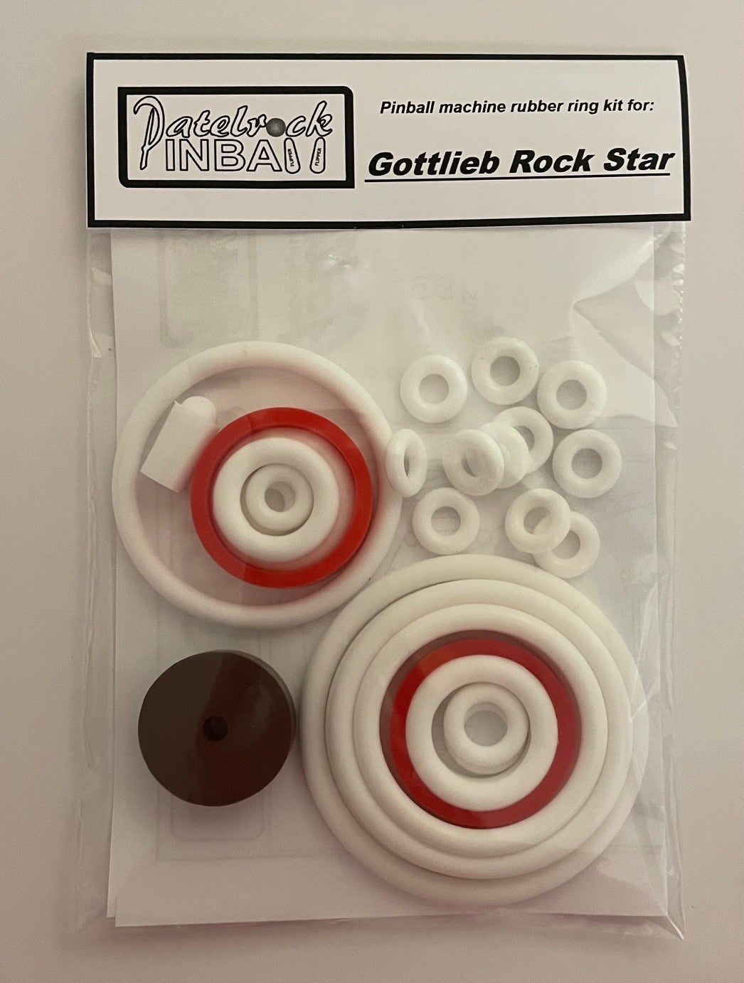 Gottlieb Rock Star Pinball Machine Rubber Ring Kit
