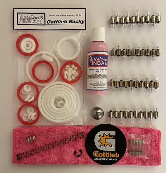 Gottlieb Rocky Pinball Machine Maintenance Kit