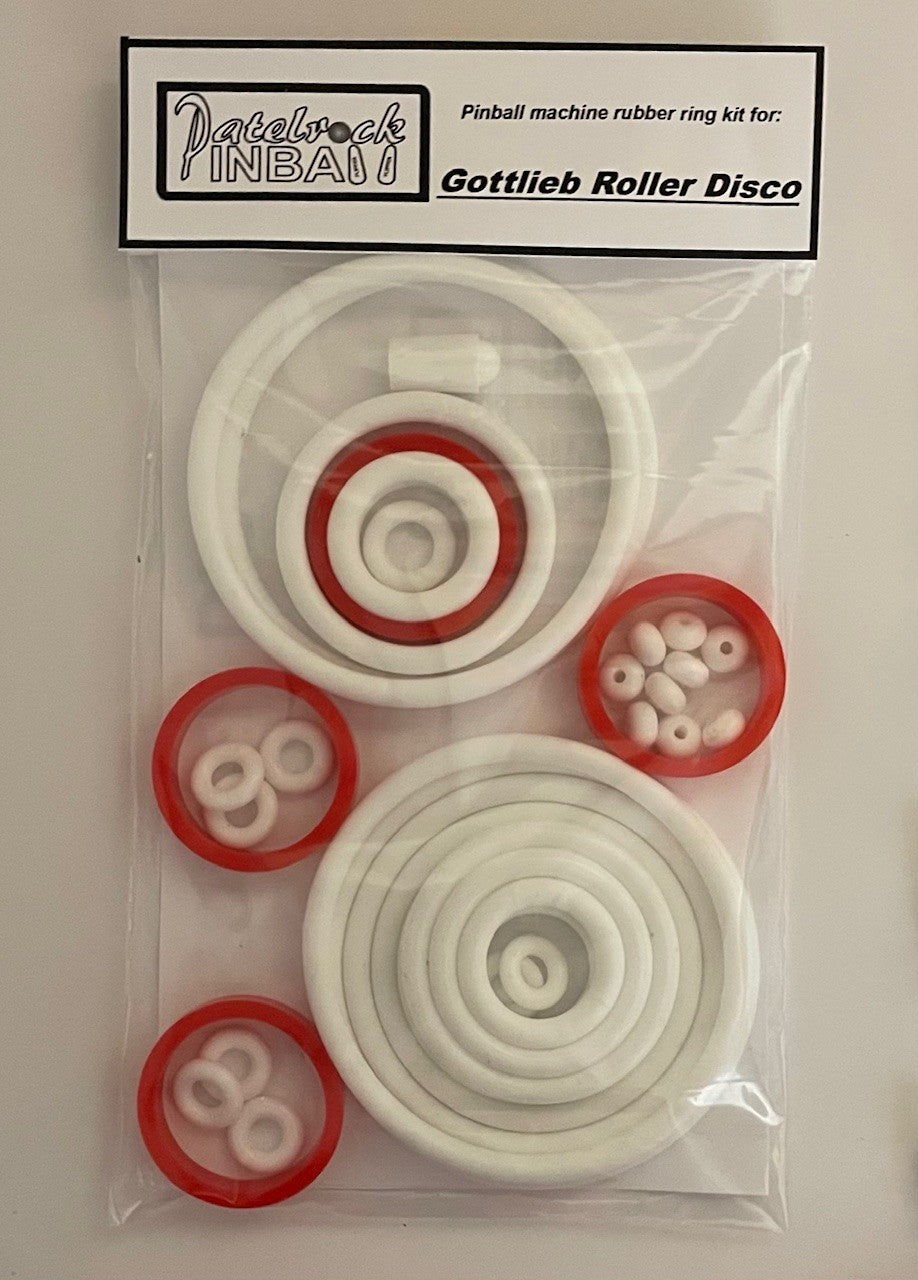 Gottlieb Roller Disco Pinball Machine Rubber Ring Kit