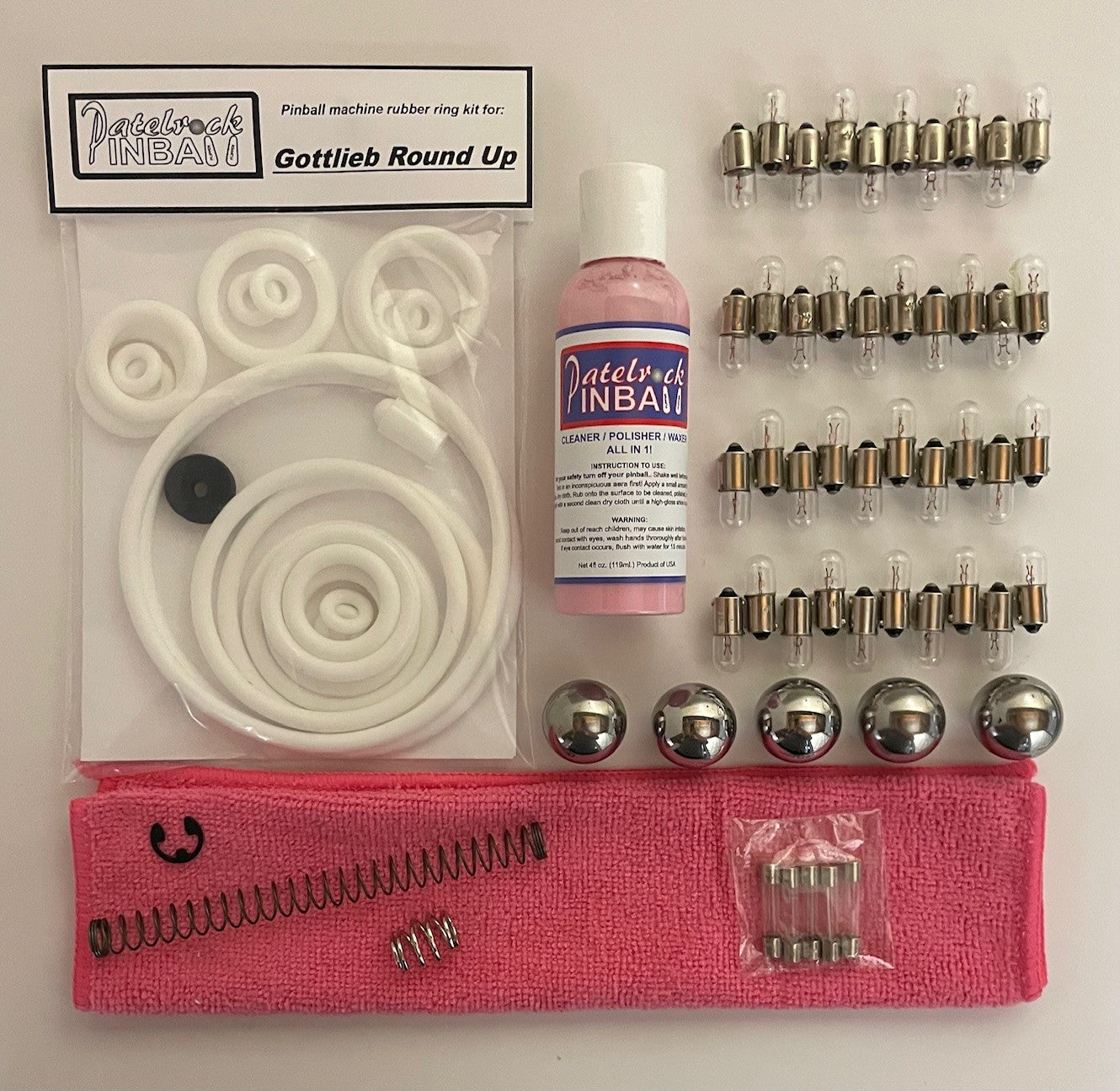 Gottlieb Round Up Pinball Machine Maintenance Kit