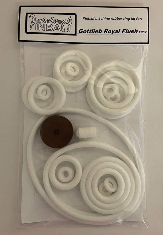 Gottlieb Royal Flush (1957) Pinball Machine Rubber Ring Kit