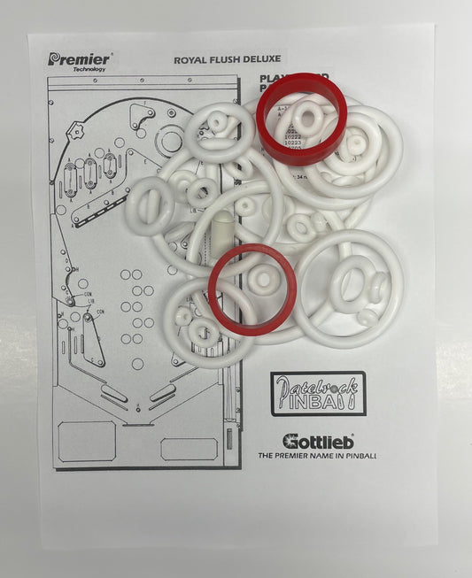Gottlieb Royal Flush Deluxe Pinball Machine Maintenance Kit