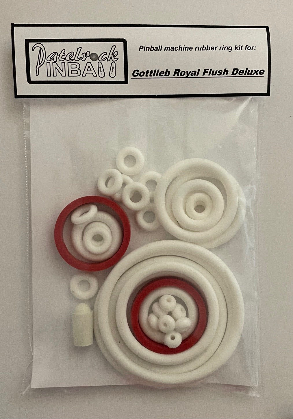 Gottlieb Royal Flush Deluxe Pinball Machine Rubber Ring Kit