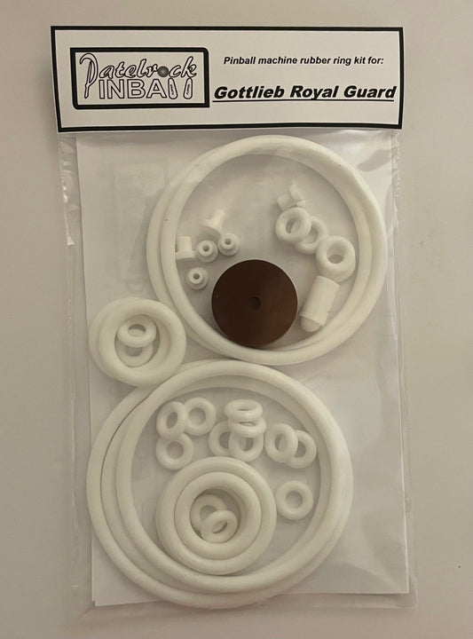 Gottlieb Royal Guard Pinball Machine Rubber Ring Kit