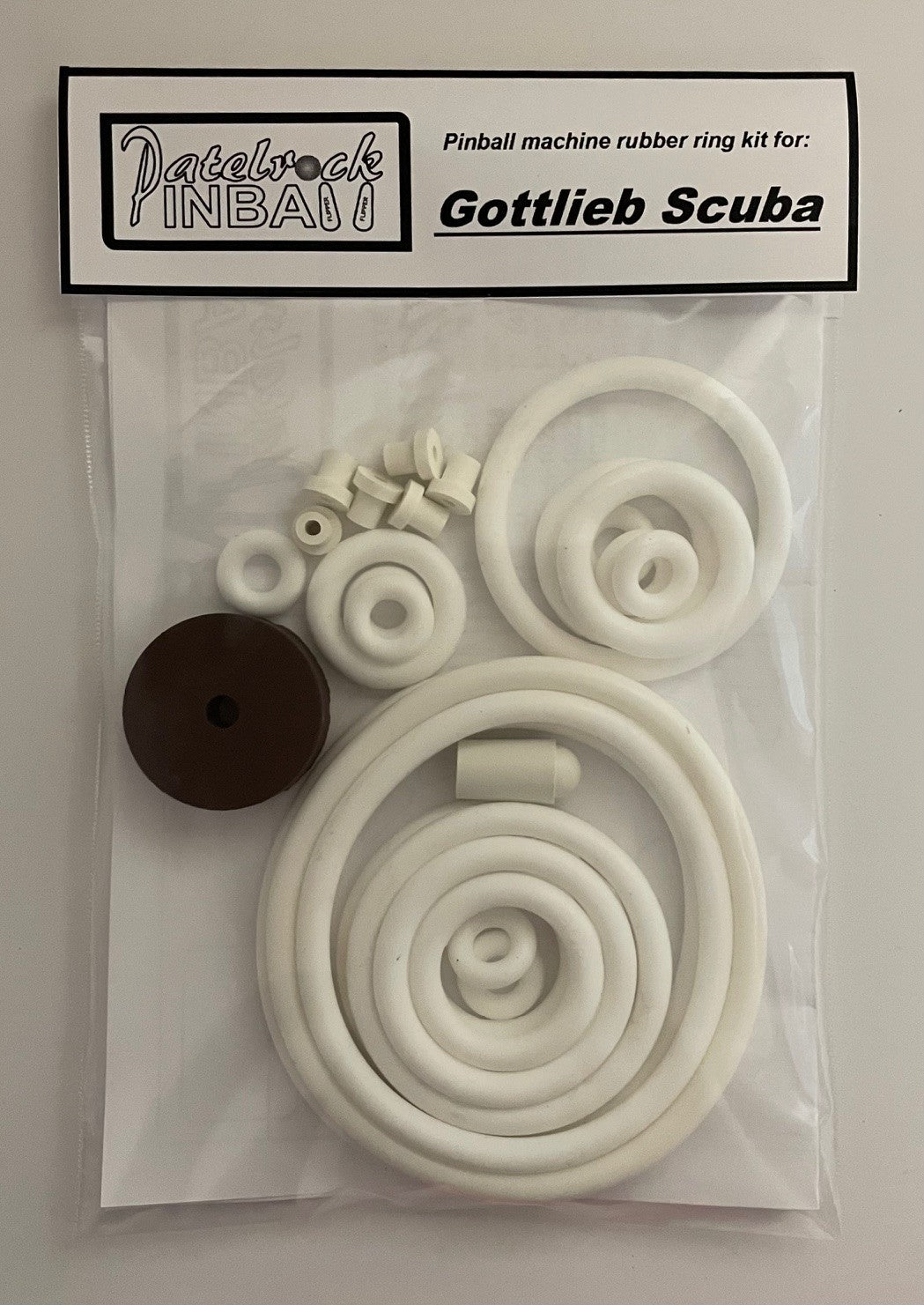 Gottlieb Scuba Pinball Machine Rubber Ring Kit