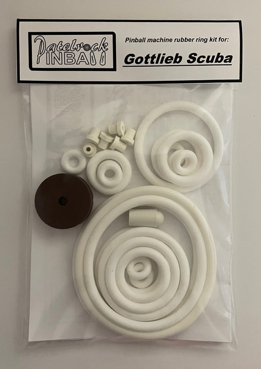 Gottlieb Scuba Pinball Machine Rubber Ring Kit