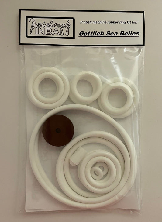 Gottlieb Sea Belles Pinball Machine Rubber Ring Kit