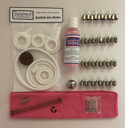 Gottlieb Sea Belles Pinball Machine Maintenance Kit