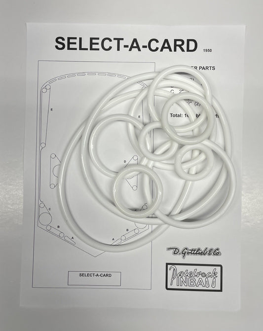 Gottlieb Select-A-Card Pinball Machine Maintenance Kit