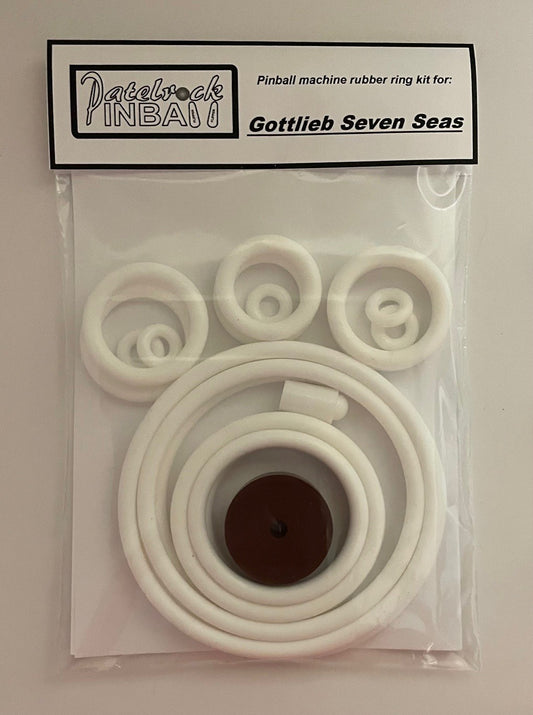 Gottlieb Seven Seas Pinball Machine Rubber Ring Kit