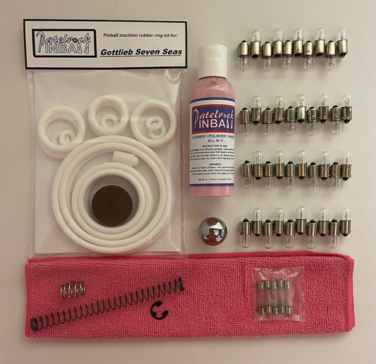 Gottlieb Seven Seas Pinball Machine Maintenance Kit