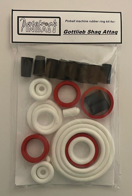 Gottlieb Shaq Attaq Pinball Machine Rubber Ring Kit