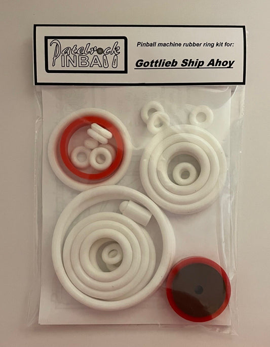 Gottlieb Ship Ahoy Pinball Machine Rubber Ring Kit