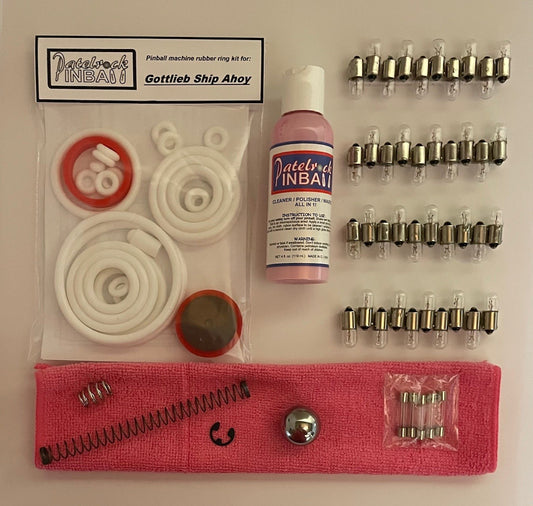 Gottlieb Ship Ahoy Pinball Machine Maintenance Kit