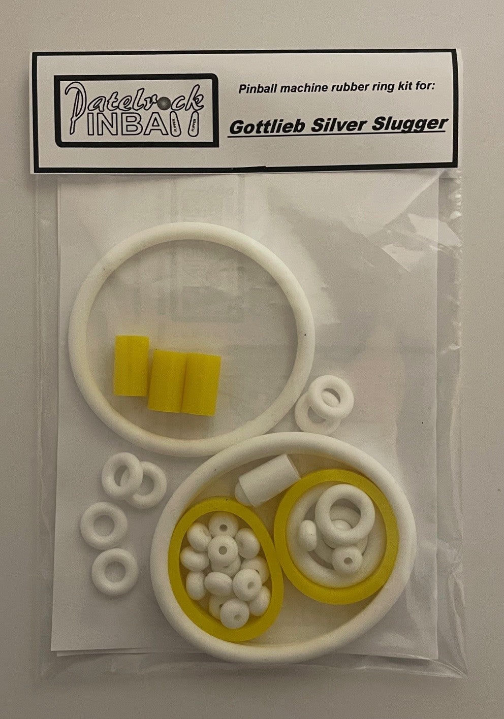 Gottlieb Silver Slugger Pinball Machine Rubber Ring Kit