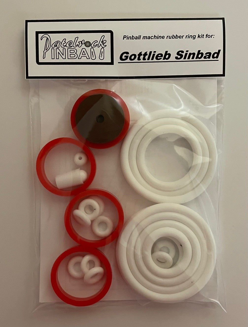 Gottlieb Sinbad Pinball Machine Rubber Ring Kit