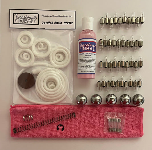 Gottlieb Sittin' Pretty Pinball Machine Maintenance Kit