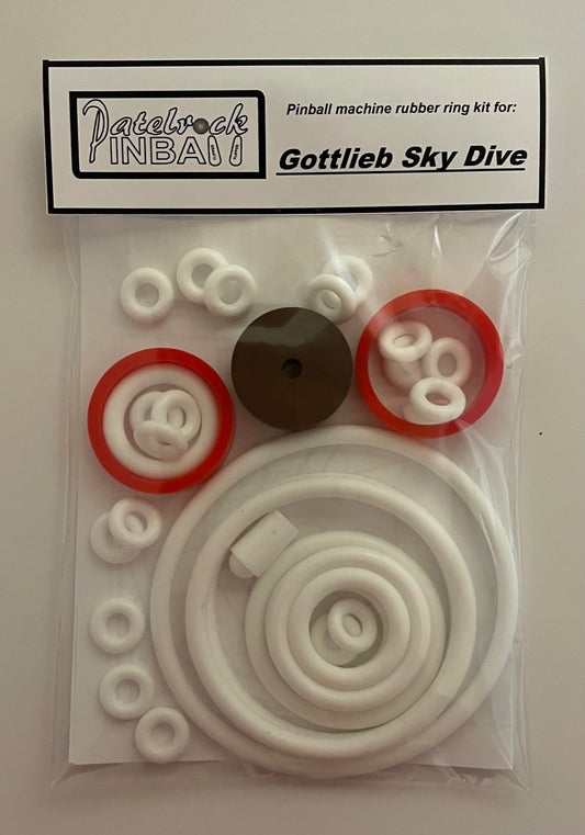 Gottlieb Sky Dive Pinball Machine Rubber Ring Kit