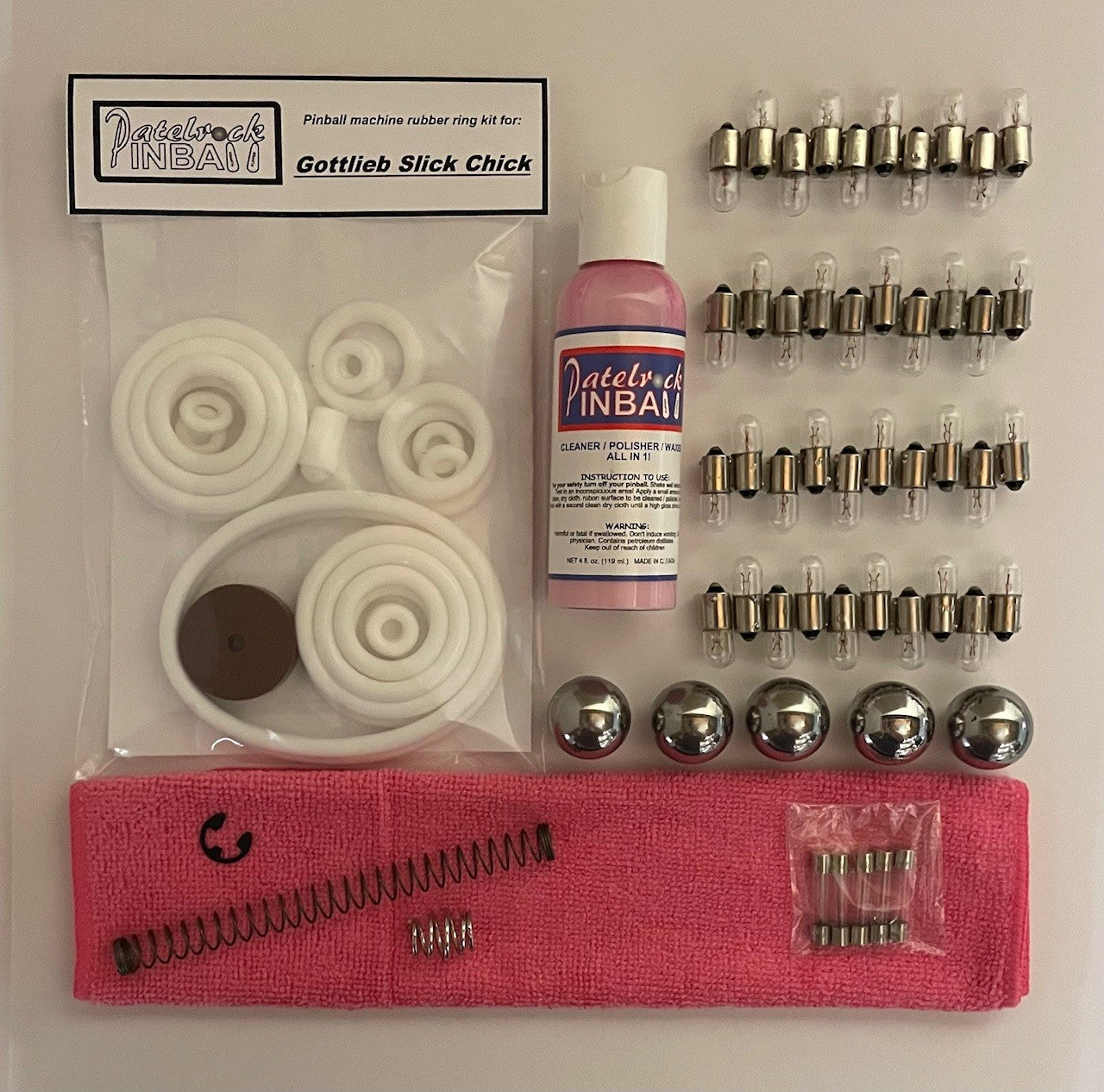 Gottlieb Slick Chick Pinball Machine Maintenance Kit