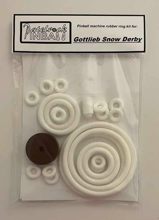 Gottlieb Snow Derby Pinball Machine Rubber Ring Kit