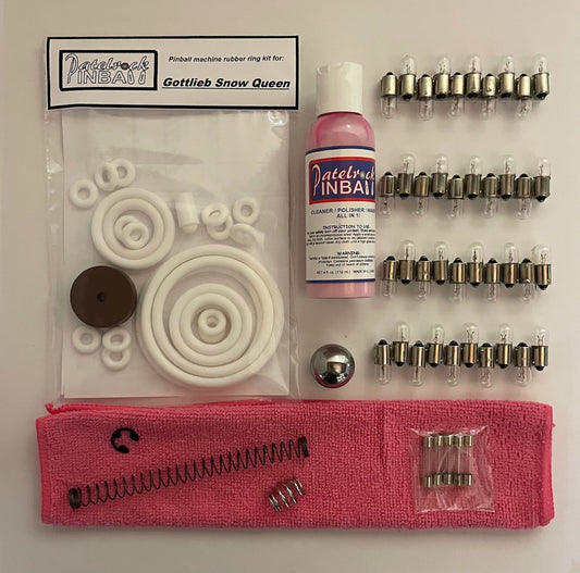 Gottlieb Snow Queen Pinball Machine Maintenance Kit
