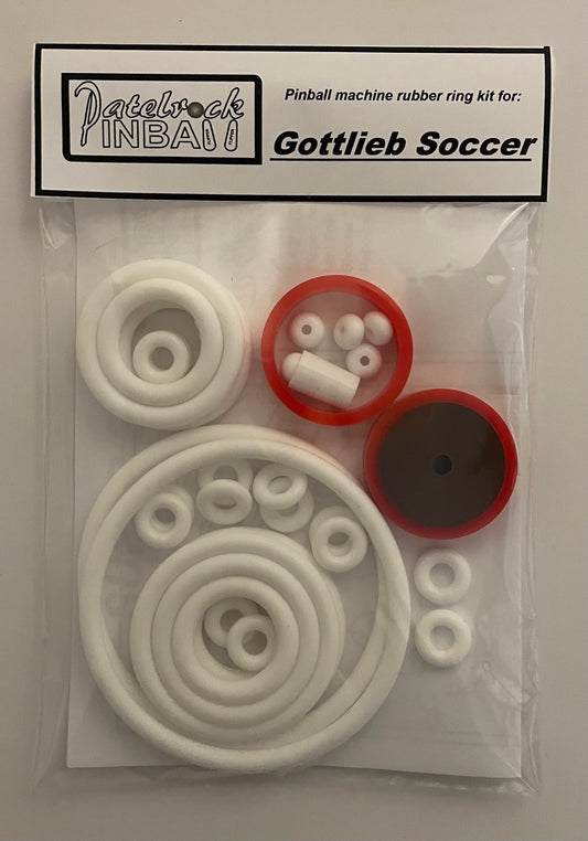 Gottlieb Soccer Pinball Machine Rubber Ring Kit